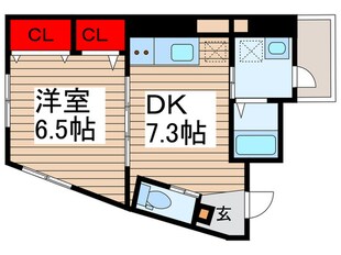 DIMORA北千住の物件間取画像